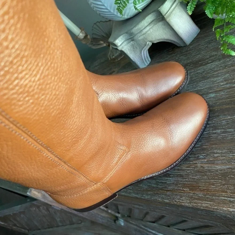 Tory Burch Tan‎ Leather Heeled Boots